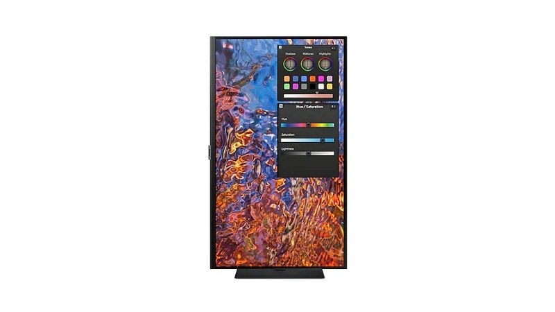 Màn hình Samsung ViewFinity S8 LS27B800PXEXXV sở hữu thiết kế tinh gọn và hiện đại