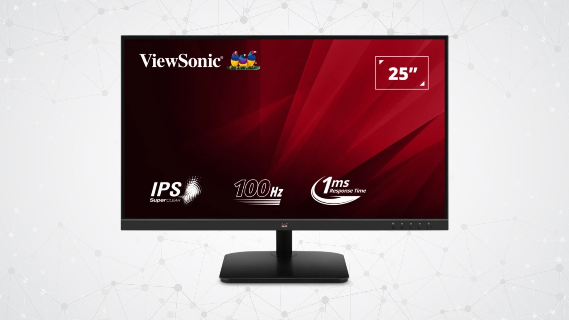 Màn hình văn phòng ViewSonic VA2532-H 25 inch - Không gian hiển thị rộng, mượt mà
