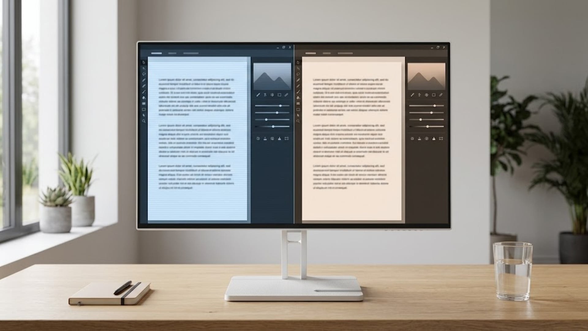 Màn hình văn phòng Lenovo L27i-4A (67BEKAC1VN) - Tập trung làm việc mà không bị mỏi mắt