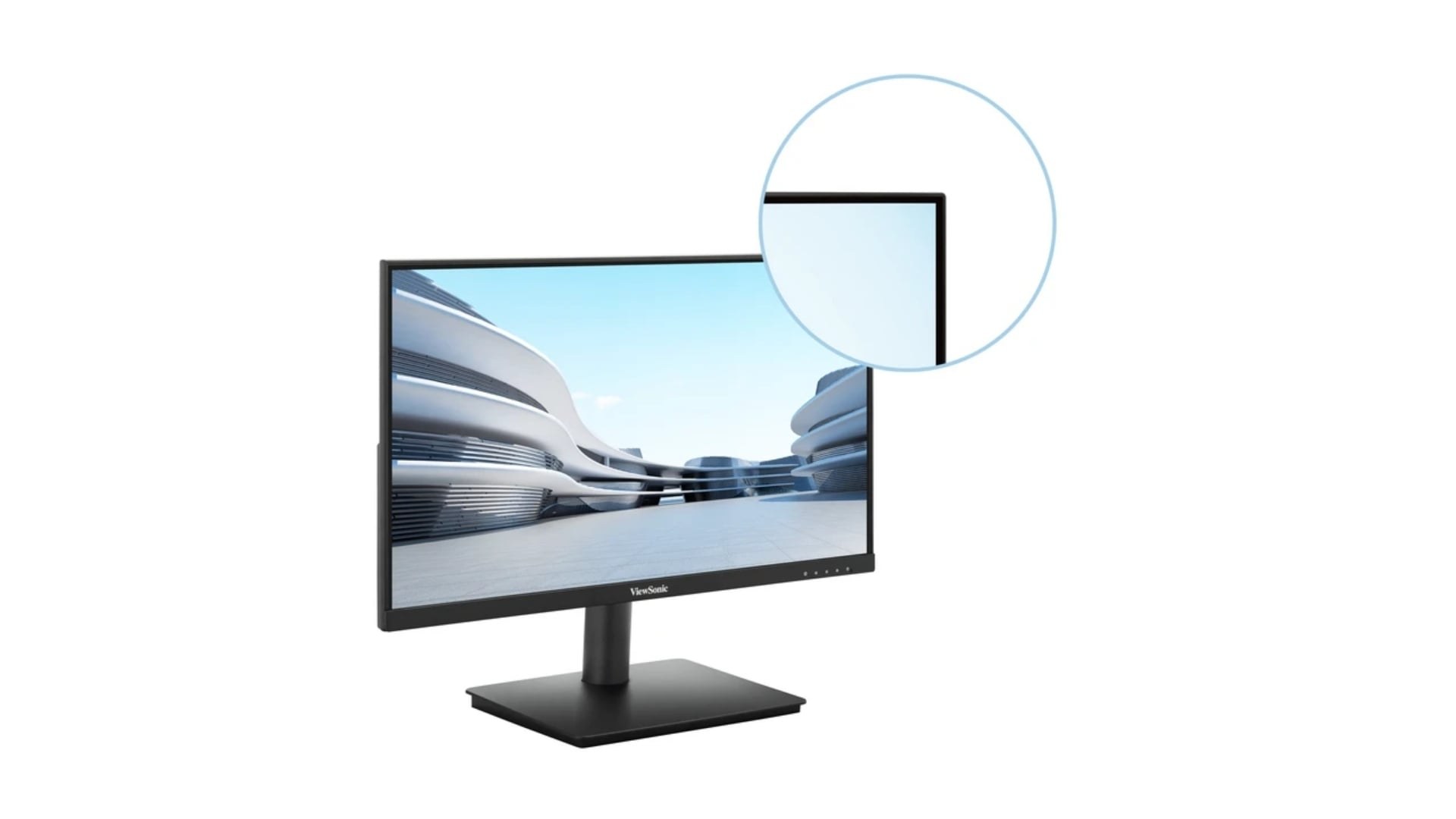 Màn Hình ViewSonic VA220A-H – Thiết kế không viền 3 cạnh