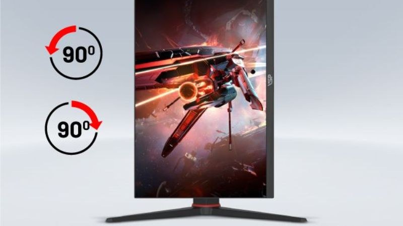 VSP VA2728G2 được thiết kế với phong cách tối giản nhưng không kém phần hiện đại