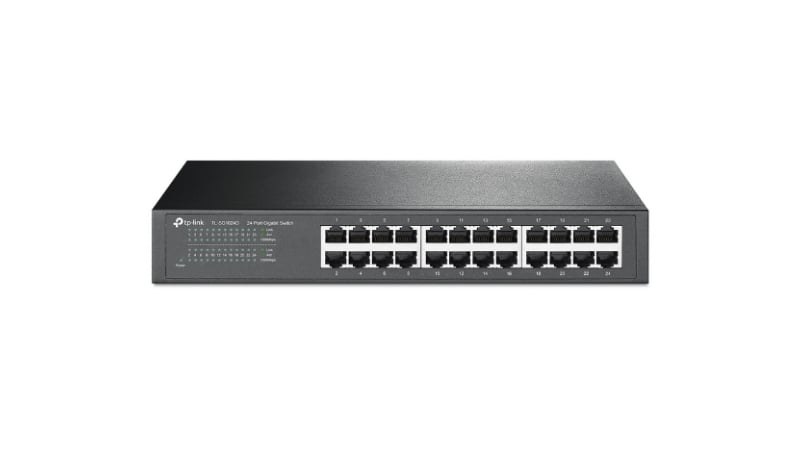 Switch TL-SG1024D có thiết kế nhỏ gọn, phù hợp với mọi không gian