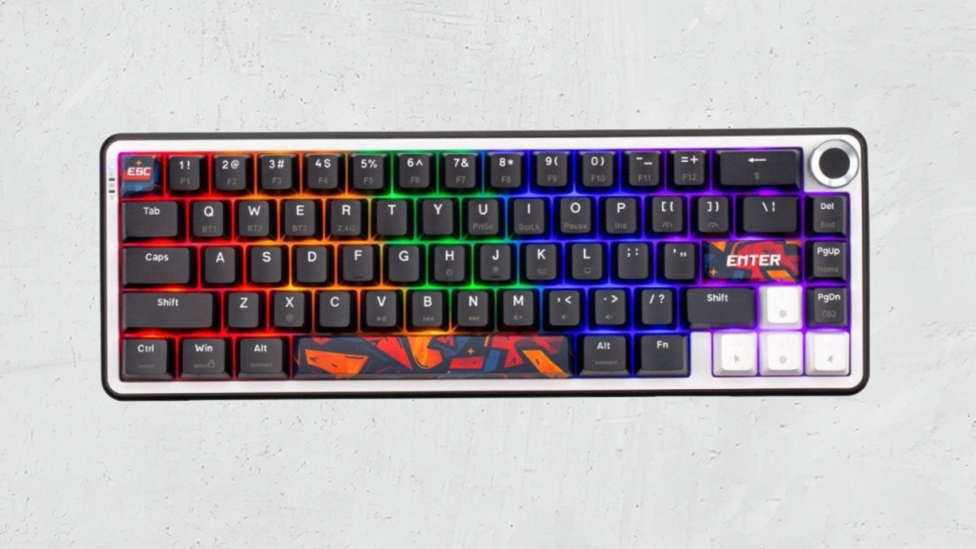 Bàn phím cơ gaming E-Dra EK368S không dây - Red Switch tạo cảm giác gõ mượt và nhẹ tay