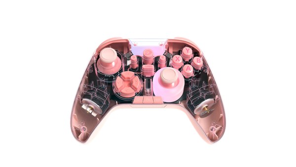 Các nút bấm của tay cầm Game Dare-U H105 - Hồng