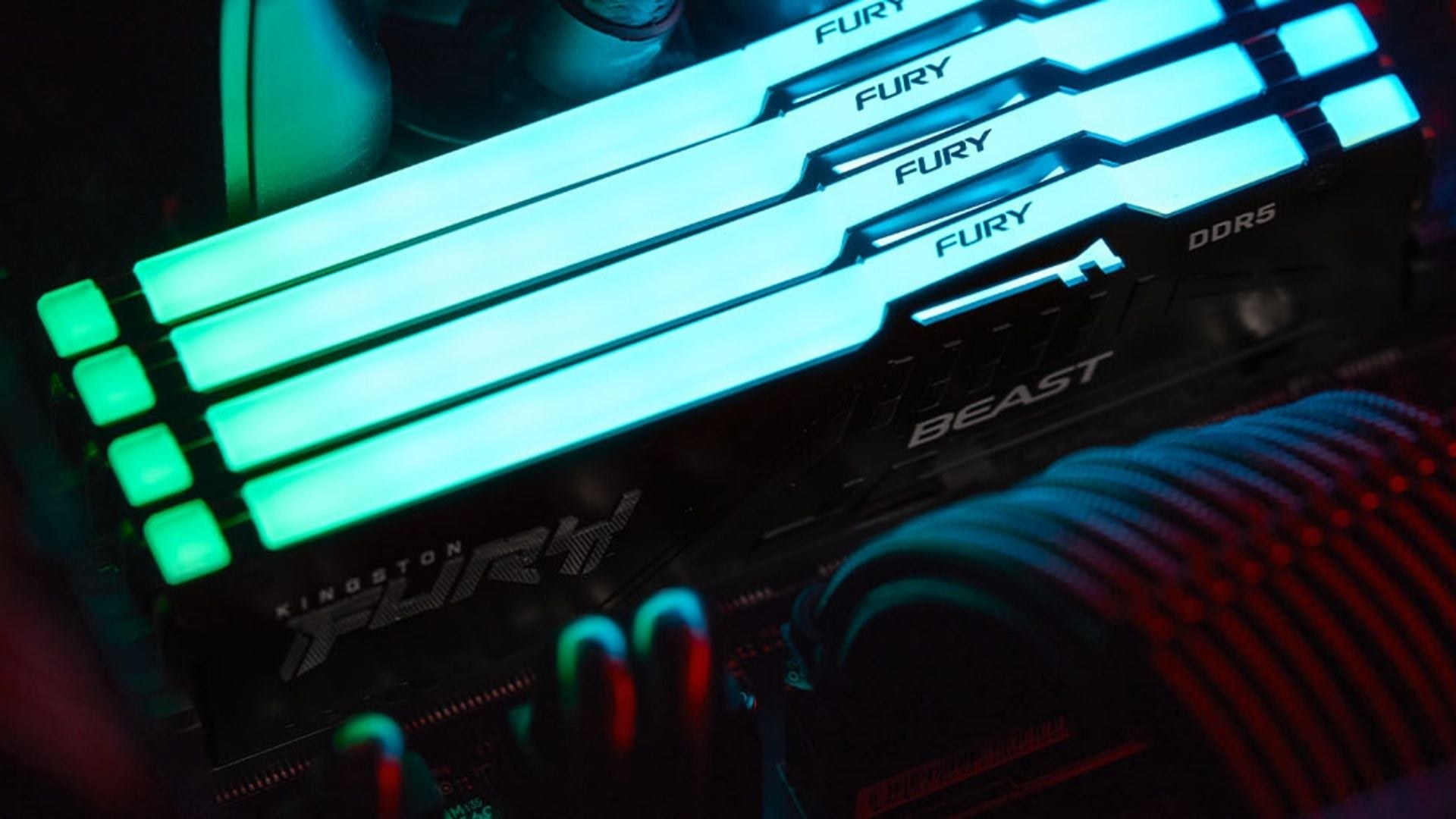 RAM DDR5 64G Kingston Fury Beast 5600MHz Black - Bền bỉ, mát mẻ, thẩm mỹ cao