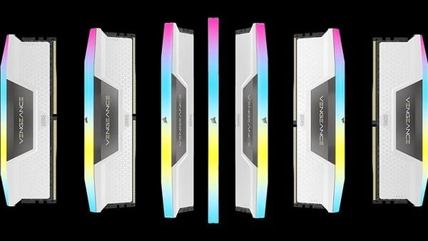 RAM Corsair Vengeance RGB White DDR5 dung lượng 32GB