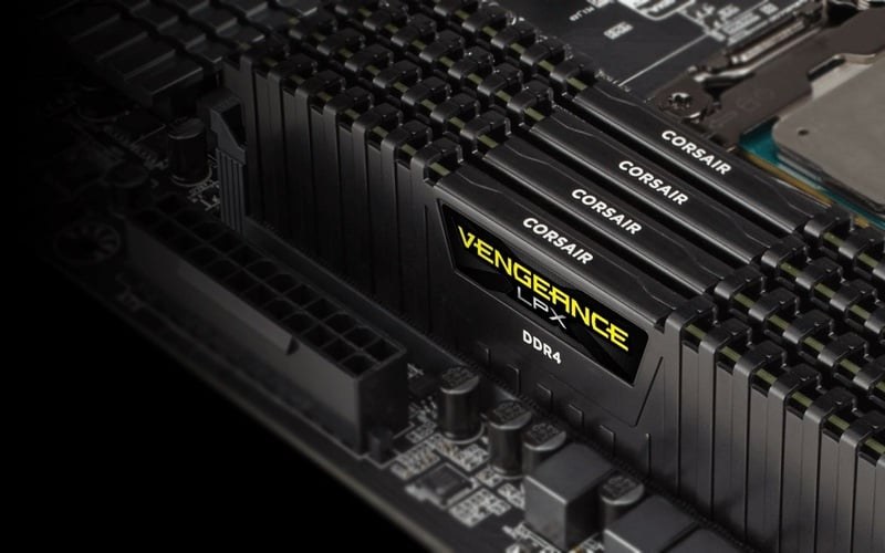 Với tốc độ bus 3200Mhz, RAM PC Corsair Vengeance 8GB DDR4 3200MHz LPX Tản Nhiệt mang đến hiệu năng vượt trội