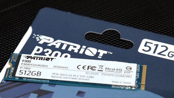 Ổ Cứng SSD 512GB Patriot P300 có độ bền cao, bảo hành lâu