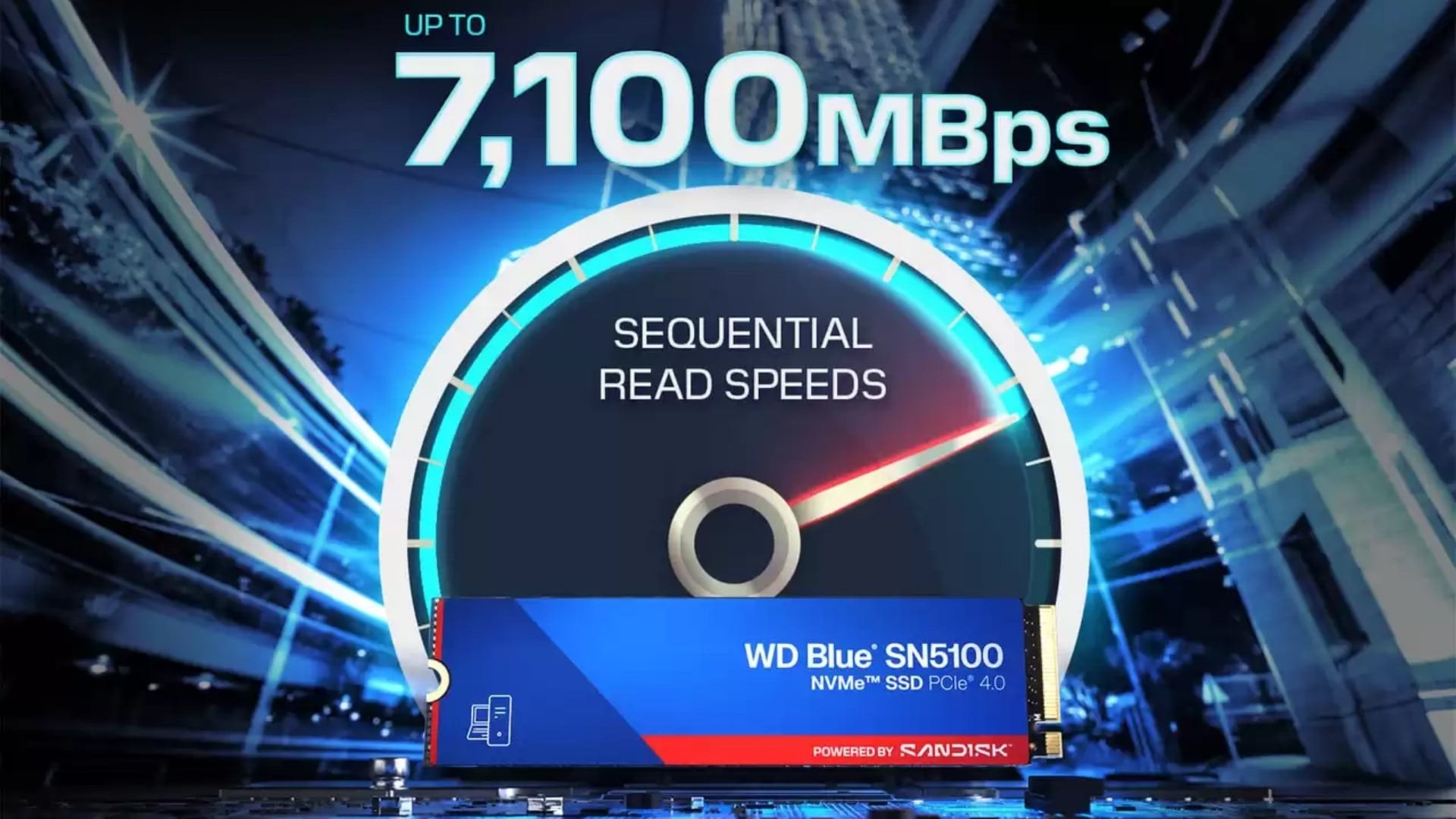 Ổ cứng SSD Western Digital Blue SN5100 4TB PCIe Gen4 - Tốc độ vượt trội cho mọi nhu cầu lưu trữ