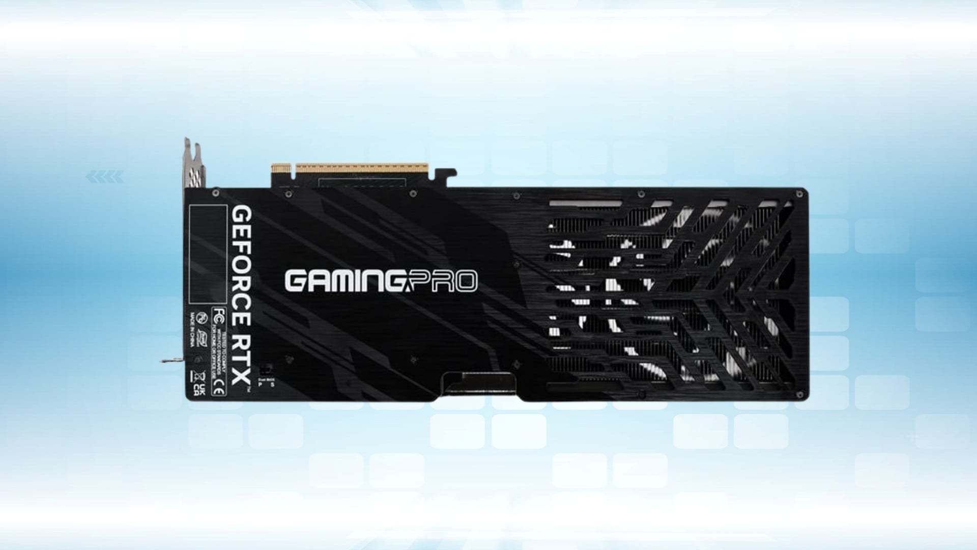 Card màn hình Palit GeForce RTX 5070 Ti GamingPro-S 16GB GDDR7 - Bộ nhớ GDDR7 16GB cho khả năng xử lý dữ liệu tốc độ cao