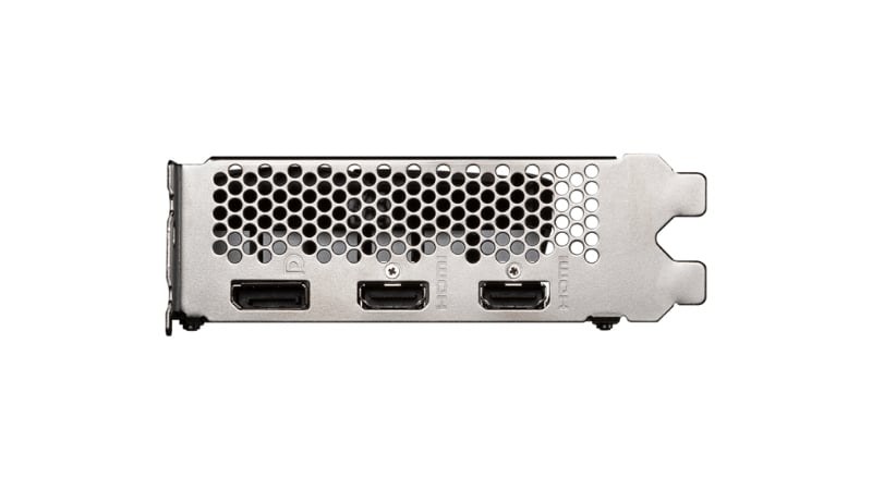 MSI GeForce RTX 3050 Ventus 2X 6G OC được trang bị cổng kết nối đa dạng
