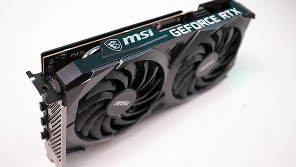 Card màn hình VGA MSI RTX 3060 12GB GDDR6 Ventus 2X OC LHR có hiệu năng vượt trội